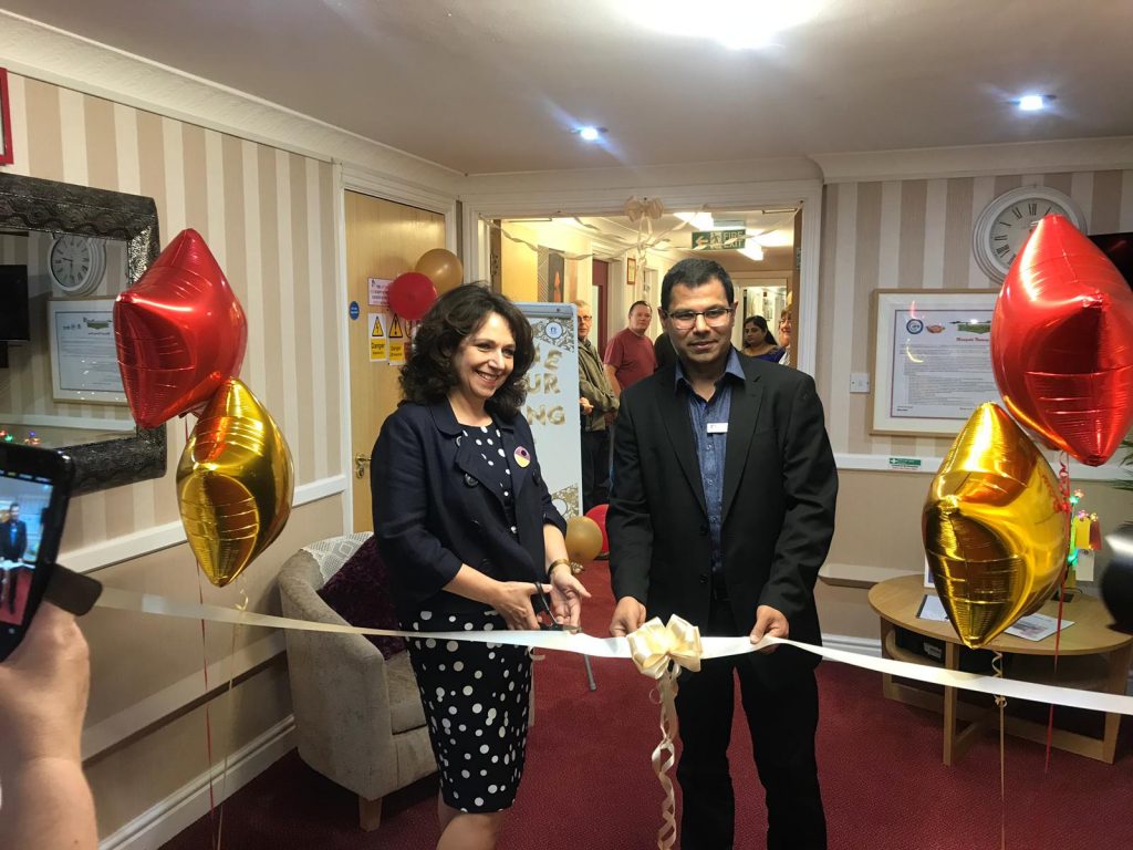 Sunderland MP, Julie Elliott, opens new general nursing unit at Marigold Nursing Home